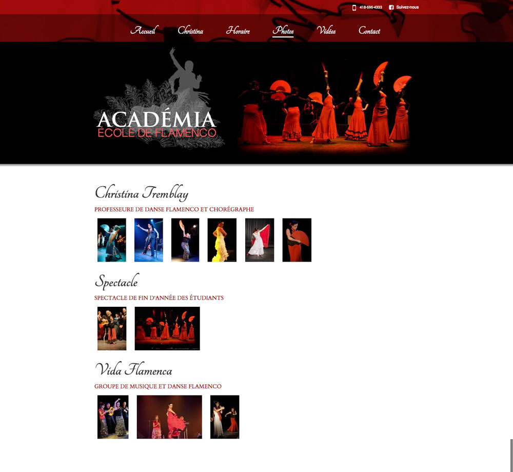 Projet web Écola Academia