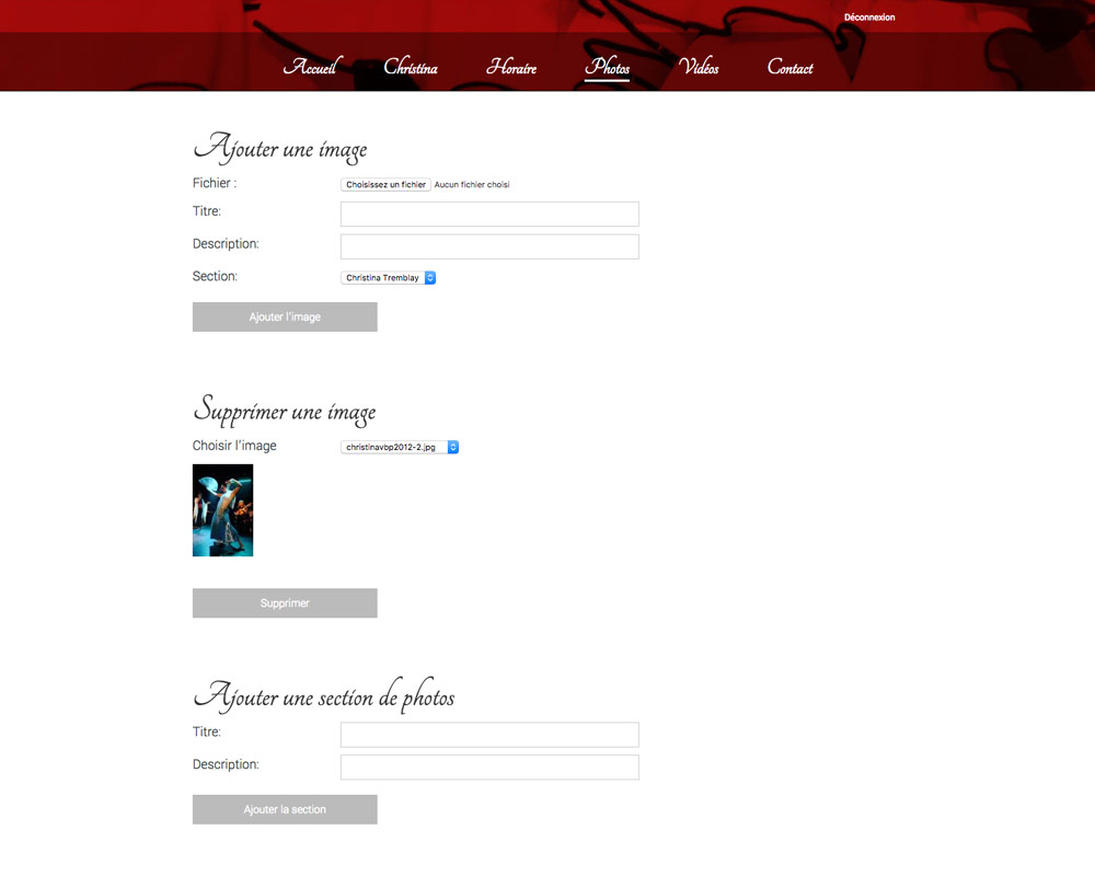 Projet web Écola Academia